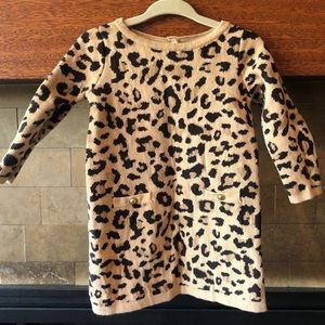 Janie and Jack Leopard print dress